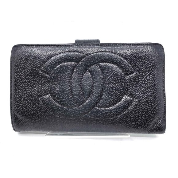 Chanel Black Caviar leather Wallet - Picture 1 of 9